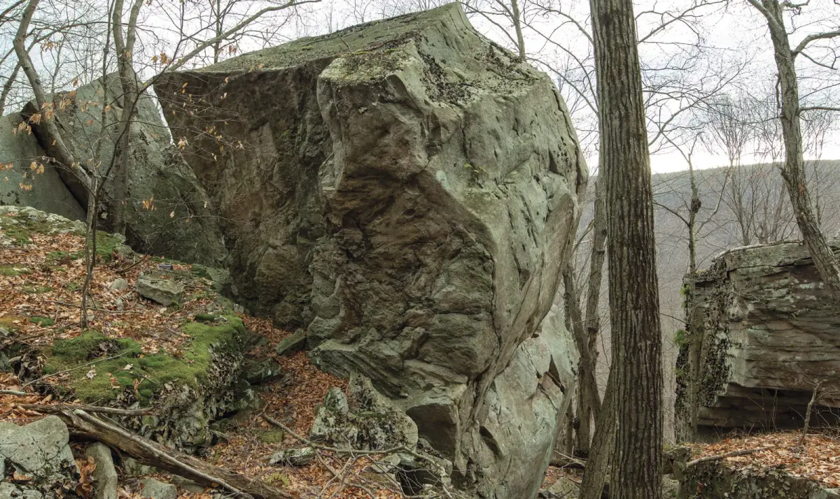 Dead Cat Bounce on the Cat Boulder (front side) boulder