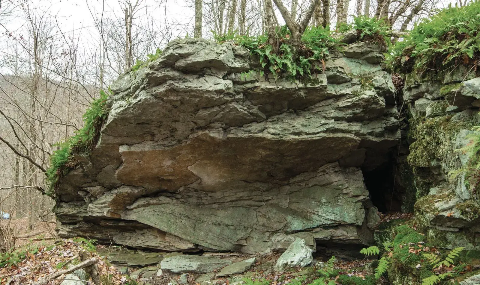 Kunai on the Will Of Fire Boulder (backside) boulder