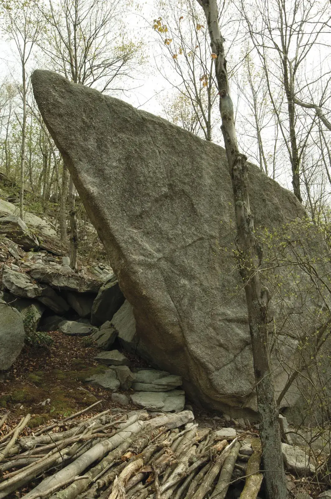 Coke Arete on the Coke Arete boulder