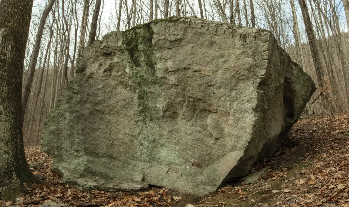 Blasted on the Mosquito Boulder (front side) boulder