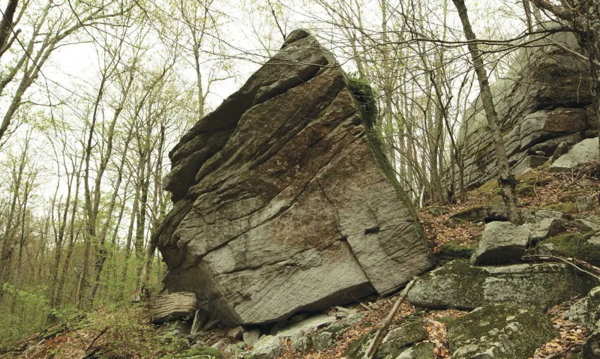 The Walking Dead on the Zombie Boulder boulder