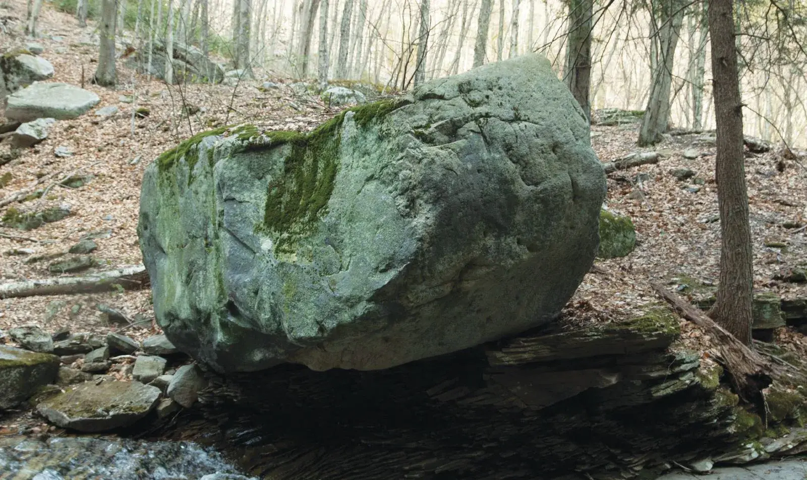 Pylon on the Monkey Boulder boulder