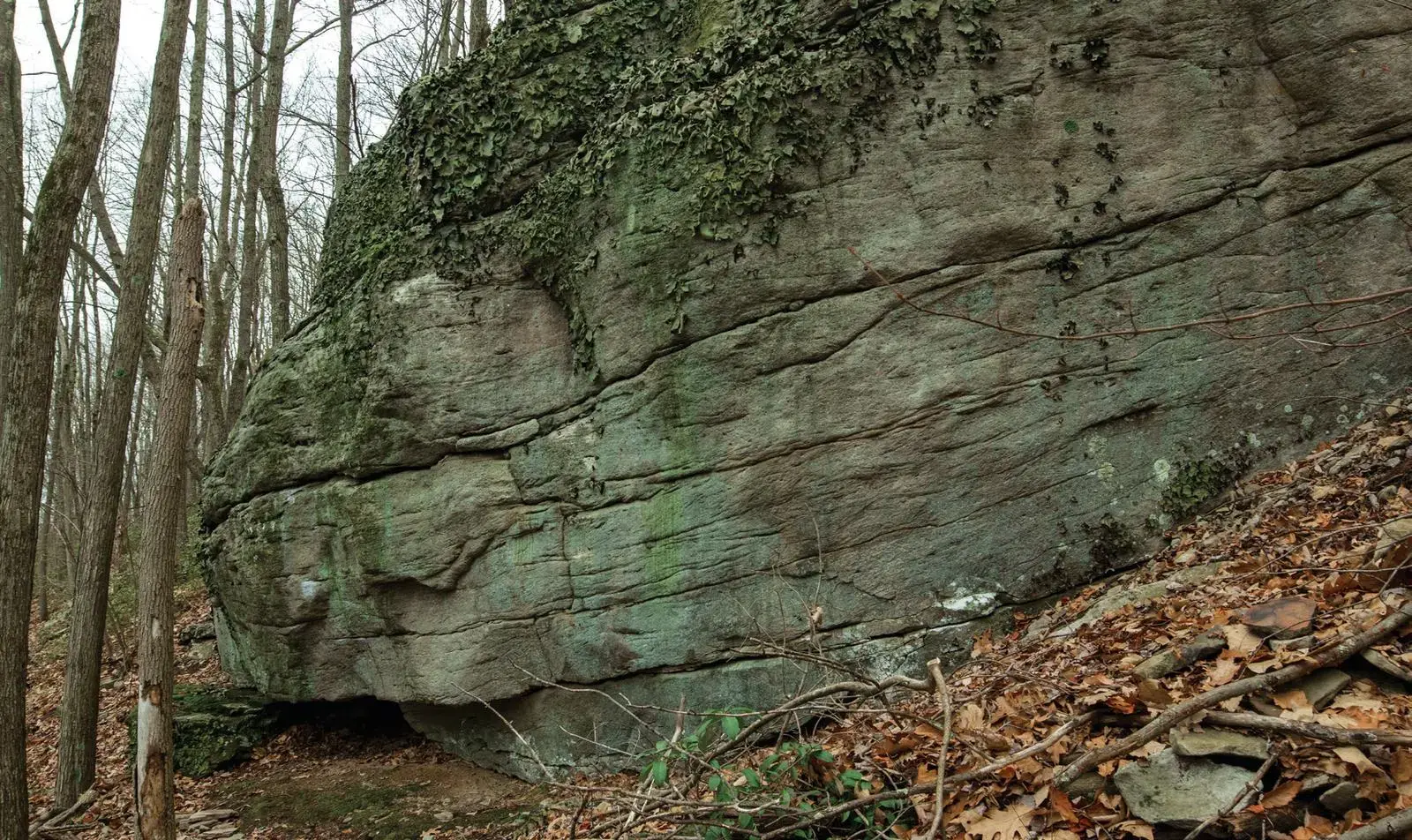 Small Wings on the Obed Boulder boulder