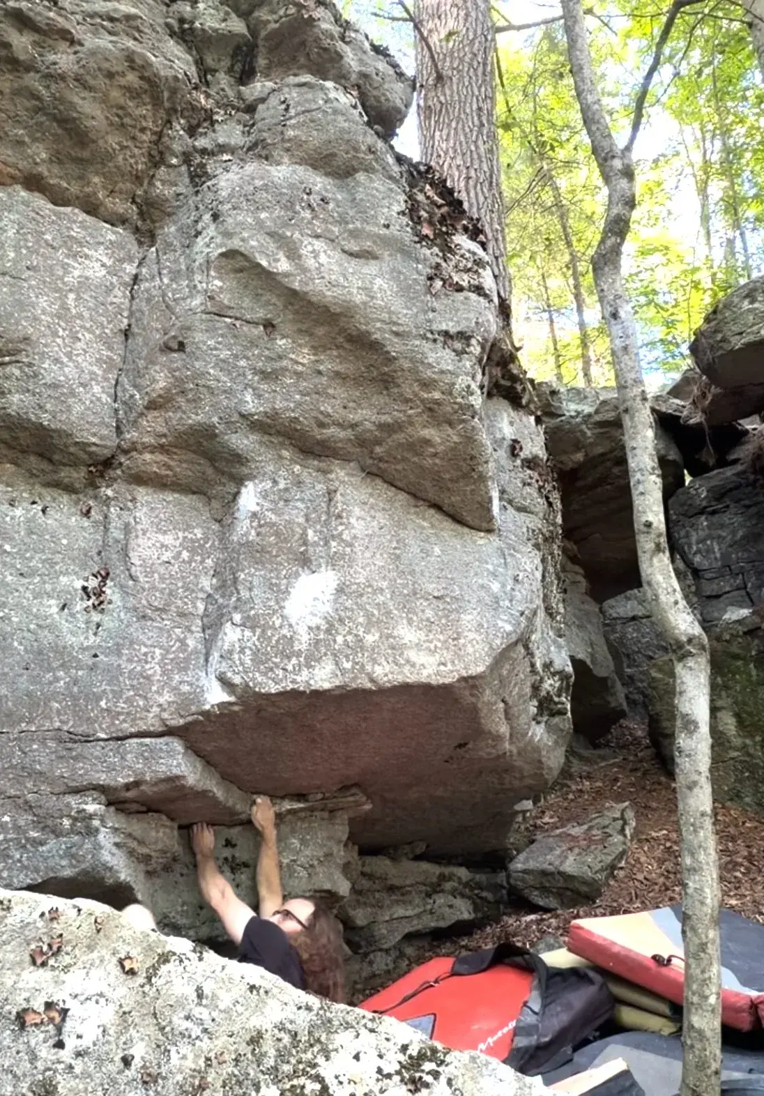 Elephant Jr. on the Elephant boulder