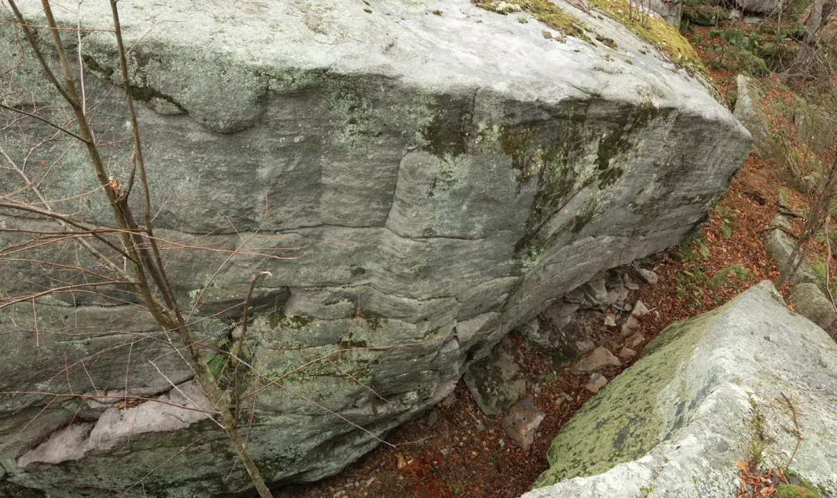 Corridor Ledges on the The Corridor boulder